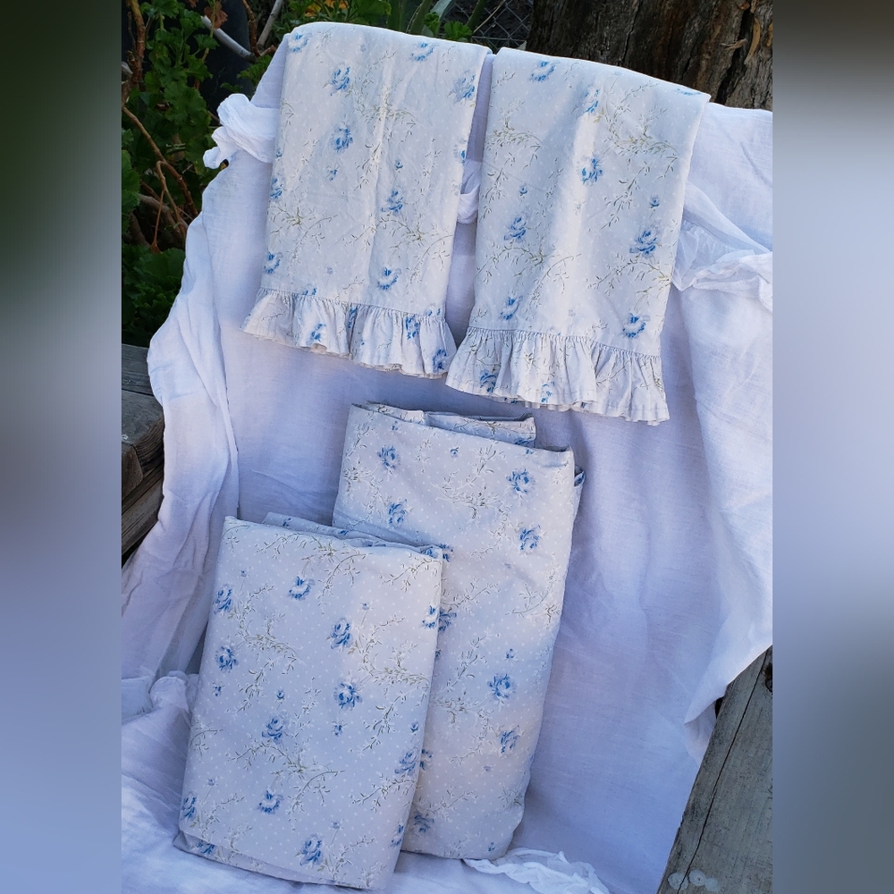 Simply Shabby Chic Rachel Ashwell Full Sheet Set Cotton